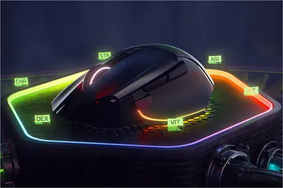 Obrázok produktu pre Razer Basilisk V3 Pro, Pravoruké, Optický, RF Wireless + Bluetooth + USB Type-C, 30000 DPI, Čierna