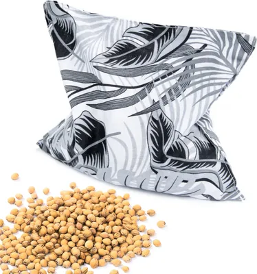 Produktbild von Amilian Kirschkernkissen ca. 22x22cm Wärmekissen Kirschkern Sack Wärmekompresse für Kinder Erwachsene ideal als Massagekissen Kältekissen