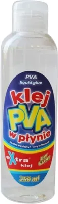Zdjęcie produktu dla Extra Klej PVA 250ML W PŁYNIE UNIWERSALNY DO PAPIERU BIBUŁY KREATYWNOŚĆ