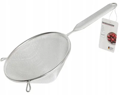 Produktbild von Fackelmann Sieb/Abtropfsieb aus Edelstahl, Ø 16 cm