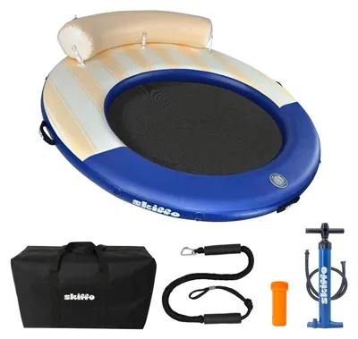 Produktbild von Skiffo Noosa aufblasbare Schwimmplattform Badeinsel Badeplattform Floating Dock