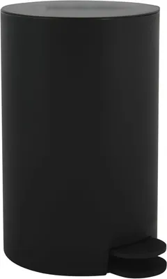 Productafbeelding van Cosmetica-emmer Osaki vuilnisemmer - Pedaalemmer - Afvalemmer - 3 liter - Met uitneembare binnenemmer - Zwart