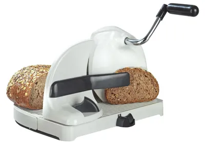 Produktbild von WENKO Stromfreie Brotschneidemaschine mit Allesschneider