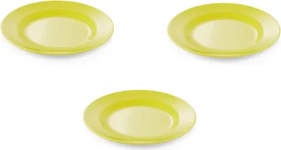 Produktbild von Melamin-Teller flach gelb Ø 20 cm bunt Camping Party Kindergeburtstag Picknick