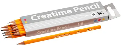Obrázek produktu pro Tužky tvrdosti Hb - tloušťka 7 mm, 12ks.