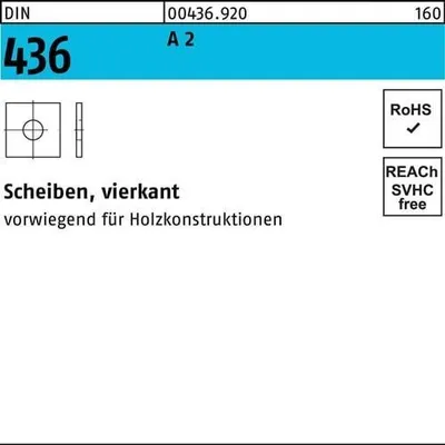 Produktbild von Reyher  Scheiben DIN 436 A 2 30 A 2 (25 Stück)