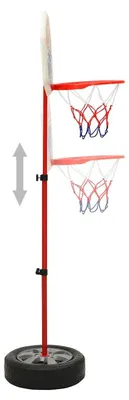 Obrázok produktu pre vidaXL Detský basketbalový set nastaviteľný 120 cm