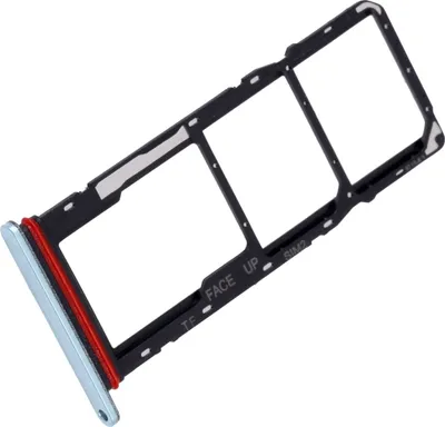 Produktbild von Simkartenhalter passend für Motorola Moto G22 (XT2231), Dual-Nano-SIM + micro-SD, Serviceware, Perlweiß