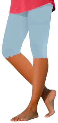 Produktbild von Damen Capri-Leggings mit hoher Taille