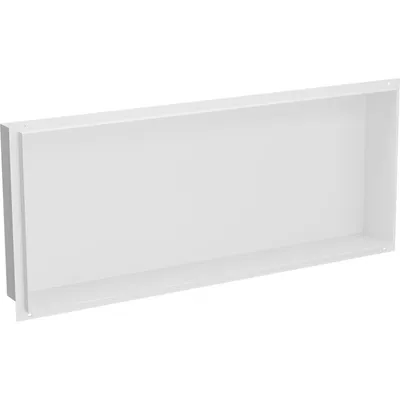 Obrázek produktu pro Mexen X-Wall-NR zapuštěná police bez obruby 75 x 30 cm, Bílá - 1921753010