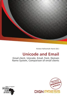 Produktbild von Unicode and Email