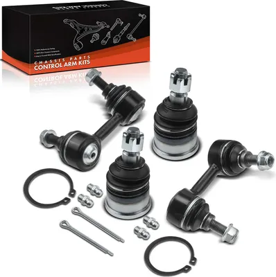 Image de Frankberg 1x Kit de Bras de Suspension (Essieu Avant) pour Honda Accord VI Coupé Hatchback 1.6L 1.8L 2.0L 2.2L 3.0L 1998-2003