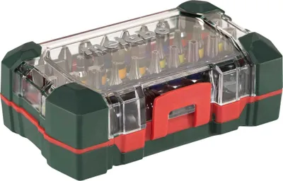 Zdjęcie produktu dla Metabo - Zestaw wkrętaków - 32 części - torx, phillips, pozidriv, hex, slot, łamany Torx - długość: 25 mm