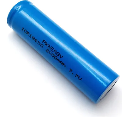 Produktbild von Li-Ion Akku Lithium Ionen Batterie ICR18650 3.7V 2600mAh (ohne Schutzschaltung / Stecker)