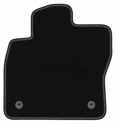 Immagine prodotto di Tappetino guidatore in moquette per Volkswagen Tiguan Allspace 2017- (7 posti) – 1 pezzo, nero, su misura – Wielganizator BASIC