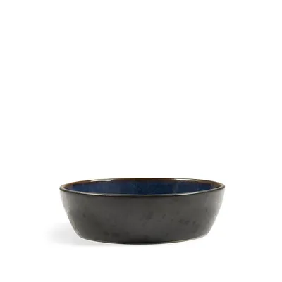 Produktbild von BITZ 821263, Rund, Steingut, Schwarz, Blau, Portion, 220 °C, 18 cm