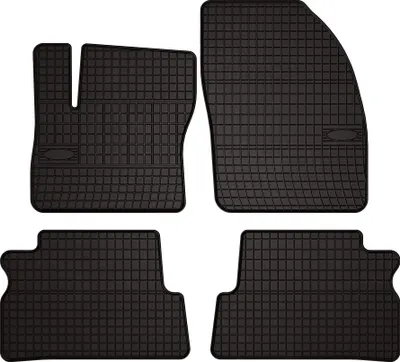 Obrázok produktu pre Gumové autorohože na mieru pre: Ford C-MAX MK1 (2003-2010, minivan) černé, sada 4 ks, s úchyty