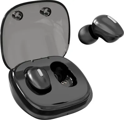 Produktbild von TWS Bluetooth 5.0 Wireless Headset HI-FI Stereo Mini Sport Kopfhörer mit Mikrofon Ladebox schwarz