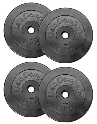 Produktbild von 30 Kg (4x7,5) Hantelscheiben Hantel Hanteln 30/31mm Kunst.