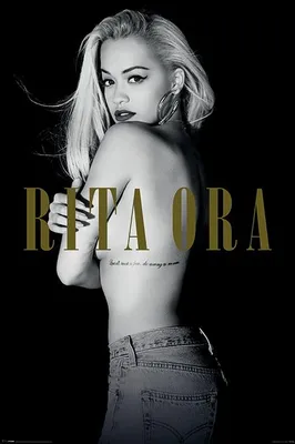 Productafbeelding van Rita Ora - Poster, afmetingen 61x91,5 cm