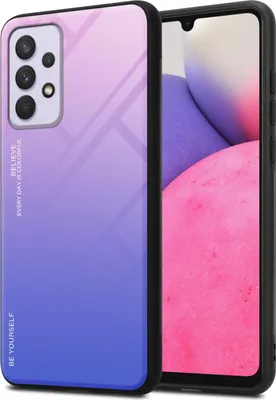 Produktbild von Cadorabo Hülle für Samsung Galaxy A33 5G Schutz Hülle in Schwarz Handyhülle TPU Etui Cover Case Tempered Glas