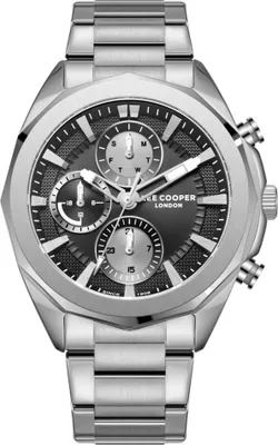 Image de Montre pour homme LEE COOPER LC08005.350 en acier inoxydable, à la mode.