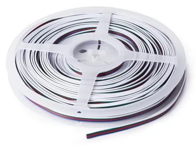Immagine prodotto di Cavo RGB A 4 Conduttori Per Strisce Led (25 M) 4 X 0,33 Mm²