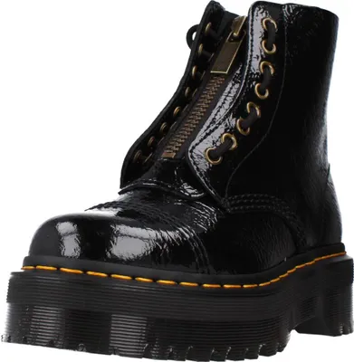 Produktbild von Dr Martens S clair Frauen Distressed  Plattform Stiefel Schwarz – undefined / Schwarzes