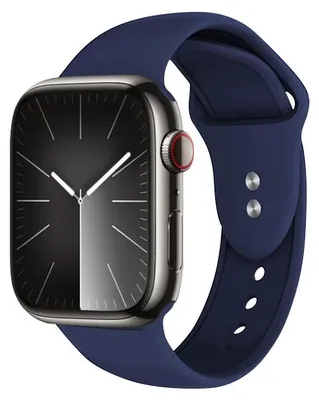 Immagine prodotto di Crong Liquid - Bracciale per Apple Watch 44/45/46/49 mm (blu navy)