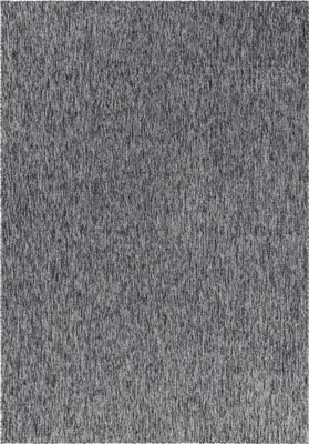 A close-up view of a gray carpet with a textured, woven pattern.