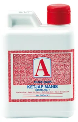 Zdjęcie produktu dla Ketjap Manis Kental Number 1 Słodki sos sojowy słony pikantny 1000ml