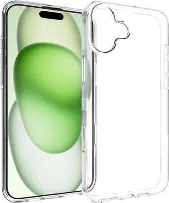 Immagine prodotto di Accezz Clear TPU Backcover iPhone 16 Plus - Trasparente