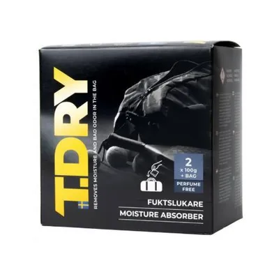 Immagine prodotto di Everbrand Assorbitore di umidità e odori da viaggio T. Dry non profumato, sacchetto, 2 x 100 g