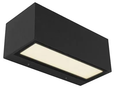 Obrázek produktu pro LUTEC Gemini LED venkovní nástěnné svítidlo 2gang 3000 K 20W IP54 černá