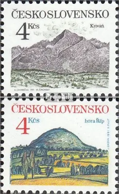 Produktbild von Briefmarken Tschechoslowakei 1991 Mi 3091-3092 (kompl.Ausg.) postfrisch Heimat
