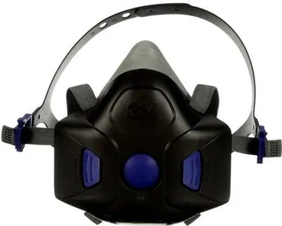 Obrázok produktu pre 3M SecureClick HF-801 Respirátor polomaska bez filtra Veľkosť: S (HF-801)