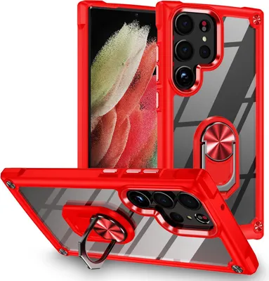 Produktbild von Handyhülle für Samsung Galaxy S22 Ultra Transparent High Tech Case Schutz Smartphonehülle Aufprallschutz