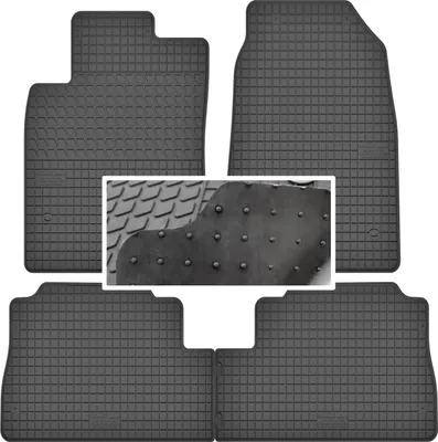 Produktbild von Auto Fußmatten Gummimatten Gummi Fußmatten Satz für Chevrolet Captiva