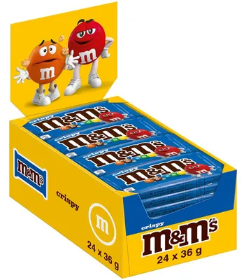 Image de m&m's 464176 m&m's CRISPY Schokobonbons 24x 36,0 g