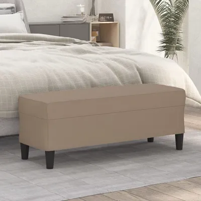 Image de 2025 Banquette moderne Cappuccino-Brun 100x35x41 cm Similicuir - Coffres,Design 6728338 1parcel