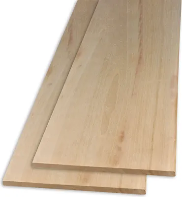 Produktbild von Paulownia Holz zum Basteln 2er Set Bretter 80x20x1,8cm | Das Aluminium der Hölzer | Regalboden Modellbau Wohnmobil Instrumente Wassersport