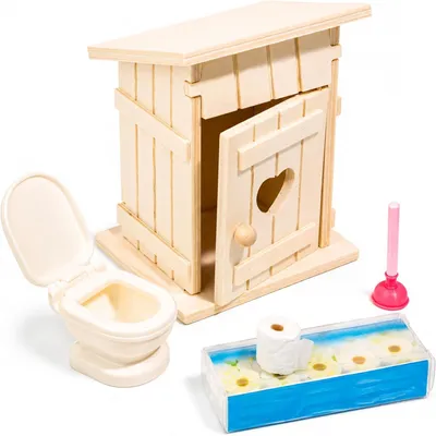 Obrázek produktu pro Sada dřevěných doplňků do koupelny, 13 kusů, rozměry 8 x 6,5 x 10,4 cm, vhodná pro dekoraci