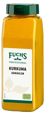Produktbild von Fuchs Curcuma gemahlen intensiv gelboranges Gewürzpulver 550g