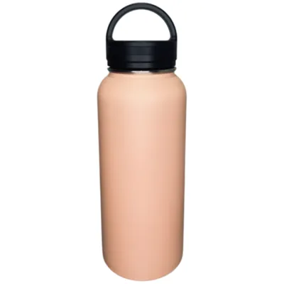 Immagine prodotto di Borraccia thermos in acciaio inox 500 ml, bottiglia per bere, brocca sottovuoto per bevande calde/fredde a prova di perdite, robusta, 0,5l, (rosè)