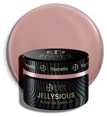Zdjęcie produktu dla Żel budujący UV do paznokci Jellysious Flosnella Boska Nails 50 ml