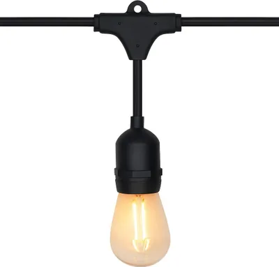 Zdjęcie produktu dla Girlanda ogrodowa 6,6 m 10xE27 6 W żarnikowa ciepła barwa IP44 SOMMERZEIT Milagro