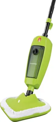 Produktbild von CleanMaxx 1784 Dampfbesen Dampfreiniger elektrischer Bodenwischer 1000W Hellgrün Dunkelgrün
