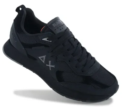 Immagine prodotto di SUN68 Jaki 2.0, scarpe da ginnastica in pelle scamosciata, colore nero, taglia EU 42, codice prodotto Z46127-11
