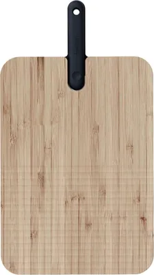 Produktbild von Trebonn Artù Schneidebrett + Brotmesser Black 43 x 24 x 2