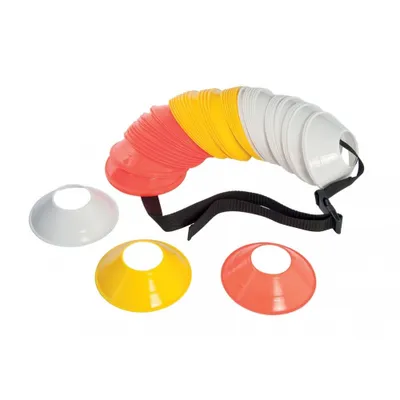 Produktbild von Precision Mini Pro Trainingshütchen Set 60 Stück - Sport Kegel